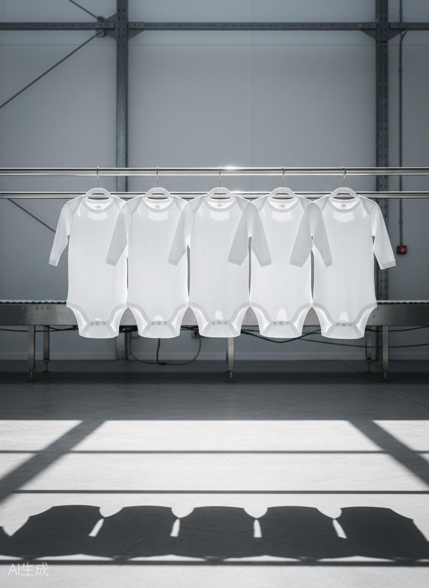 Babywear manufacturing at DALI - bodysuits and rompers